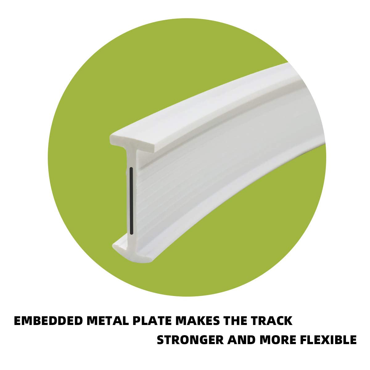 Flexible Ceiling Curtain Track (1G)