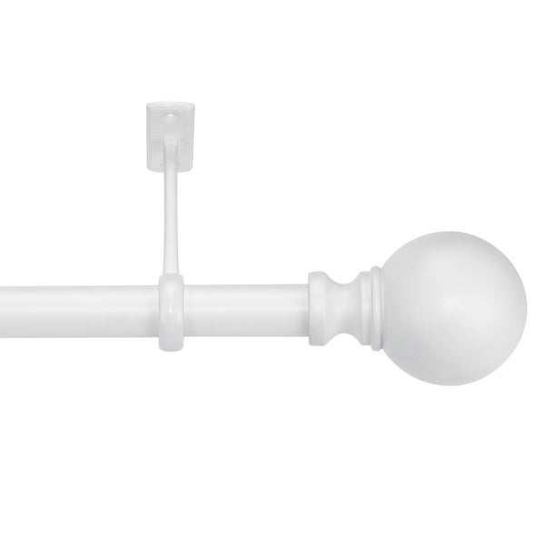 Heavy Duty Ceiling Bracket for Curtain Rod (White) KXLife