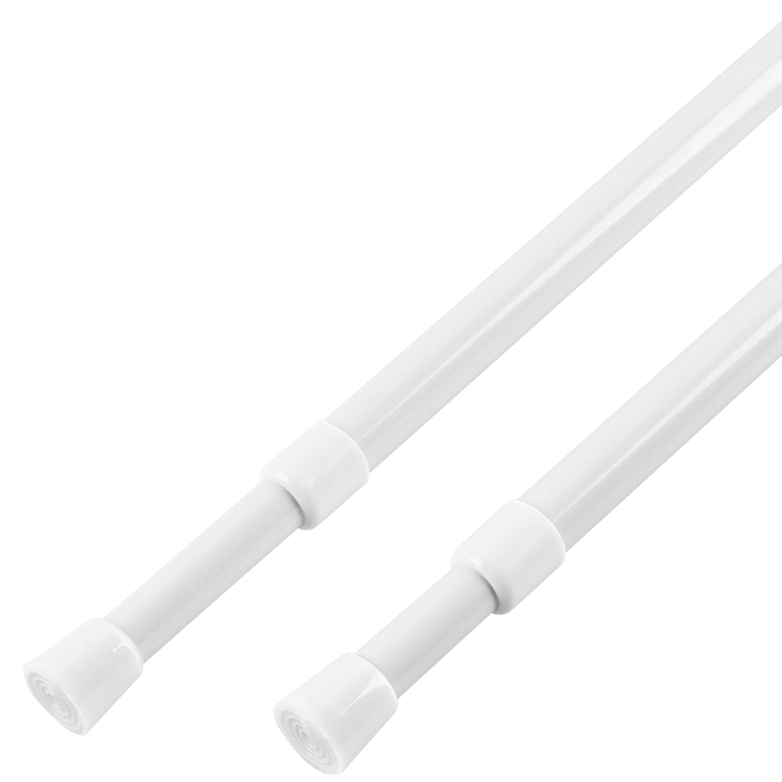 Spring Tension Curtain Rod Adjustable 5/8