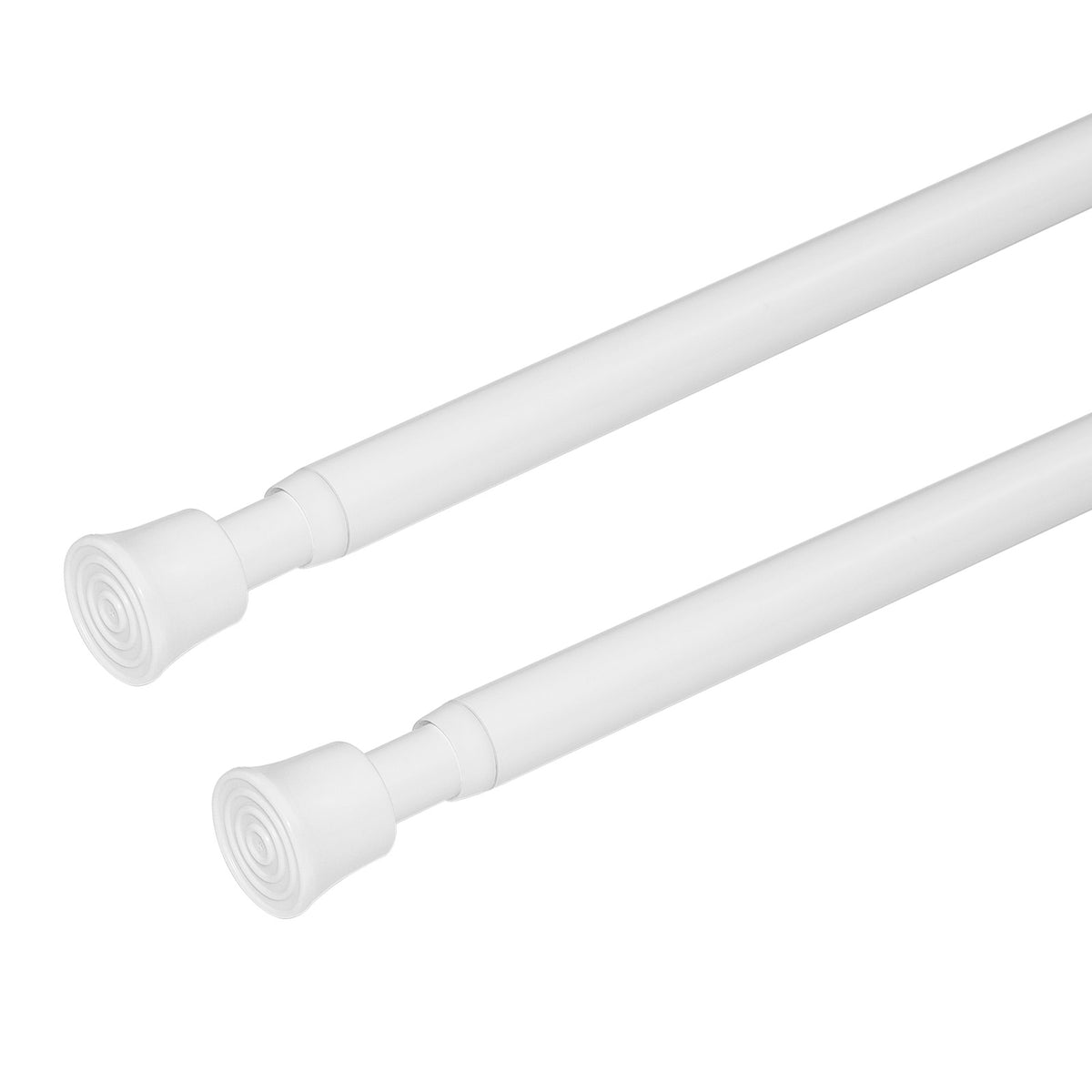 White Spring Tension Rod 3 Sizes