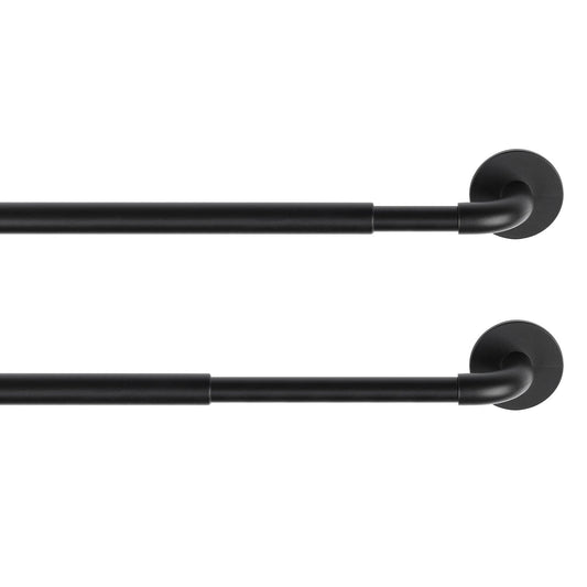 Self Adhesive Sash Curtain Rod 17-28 Inch