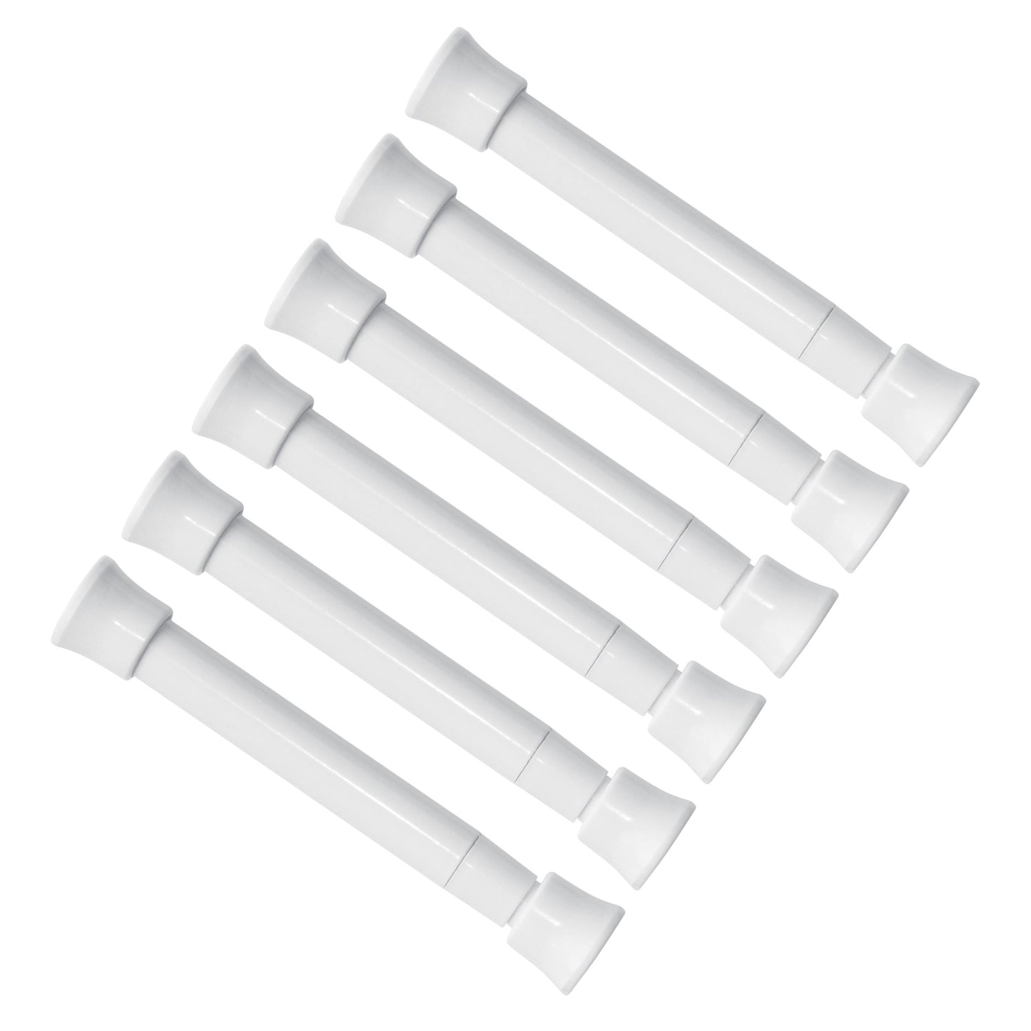 Small Spring Tension Curtain Rod 7 to 12 Inches