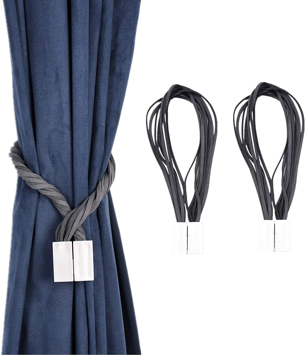 Artificial Leather Magnetic Tieback for Curtains