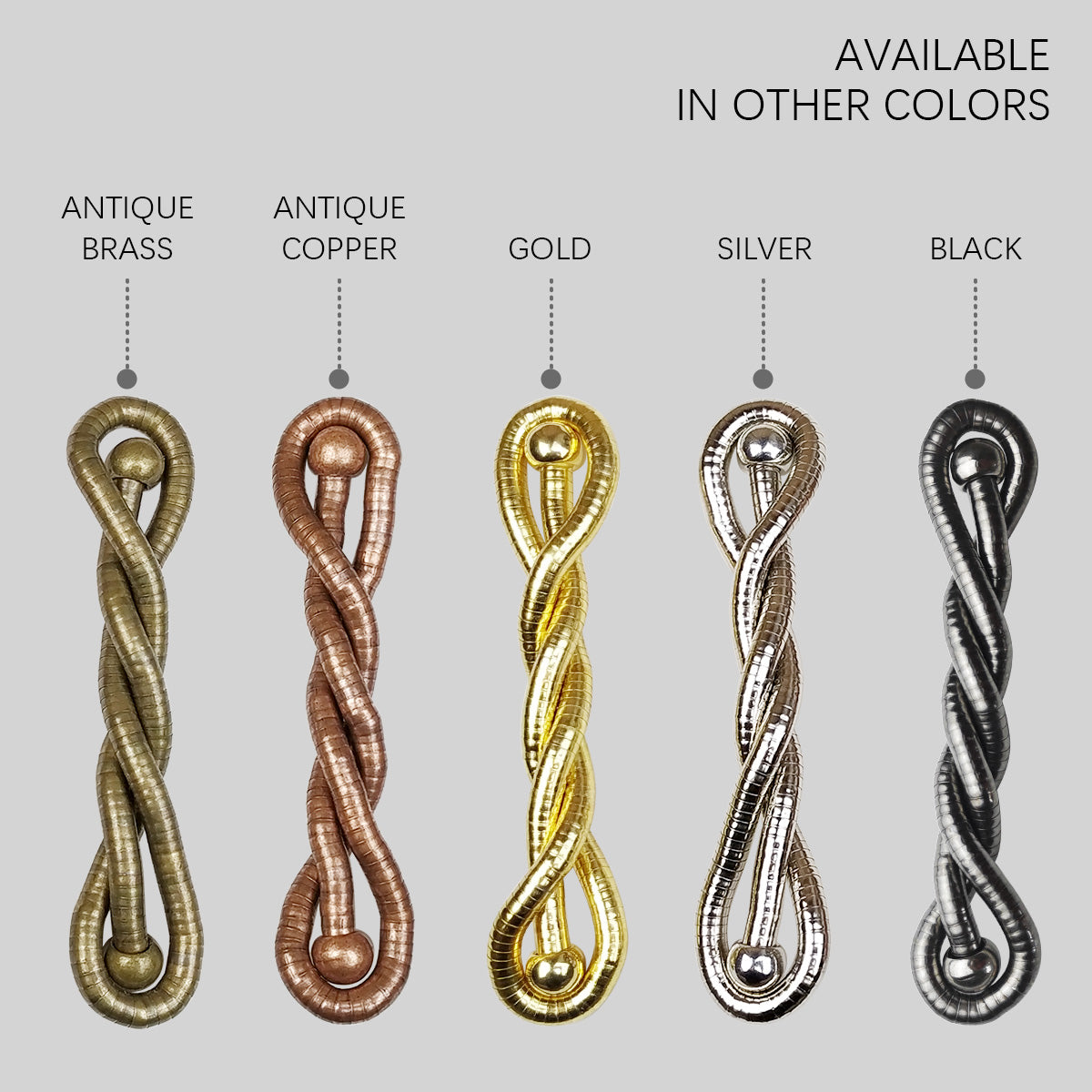 Decorative Drapes Curtain Twist Tiebacks