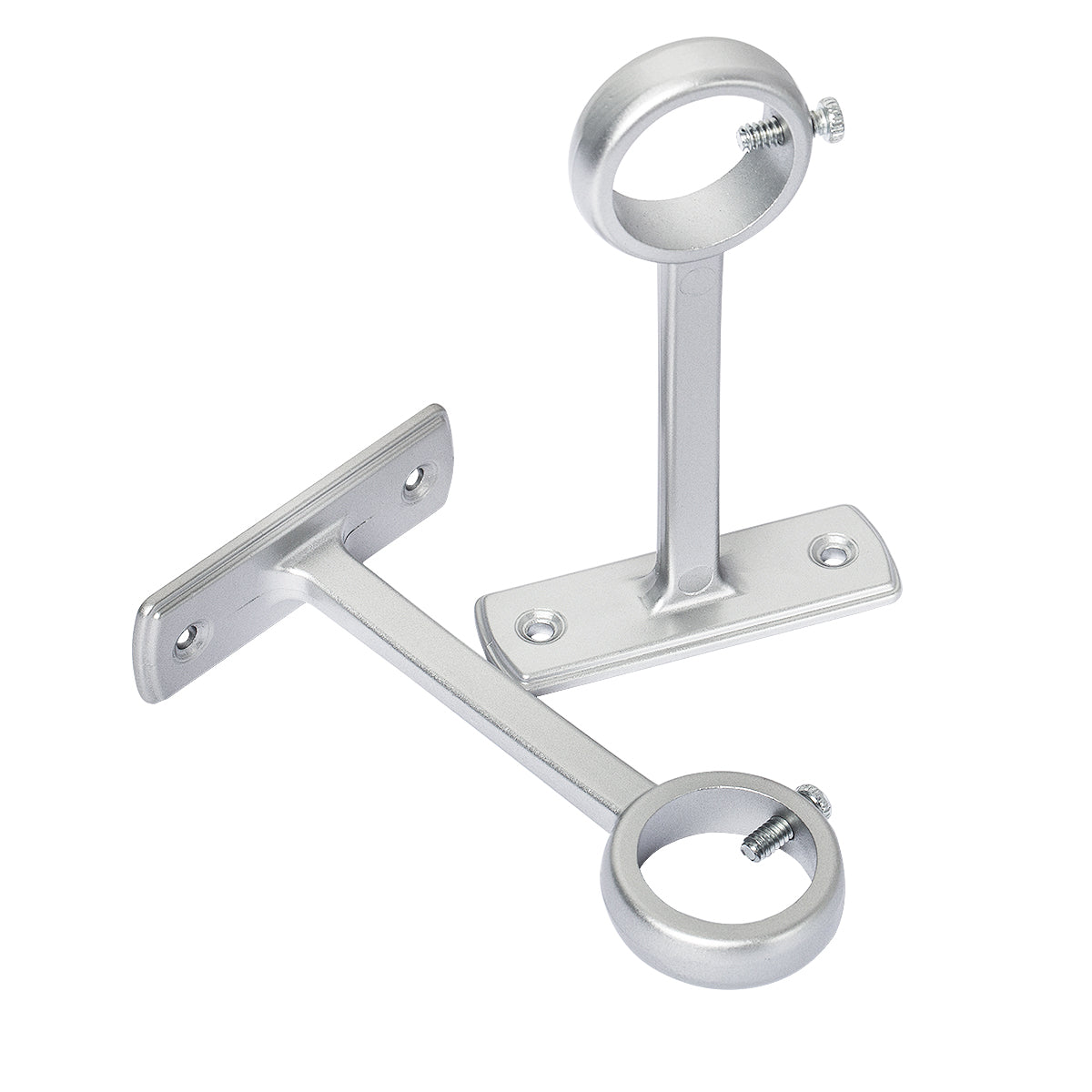 Heavy Duty Ceiling Bracket for Curtain Rod (Nickel)