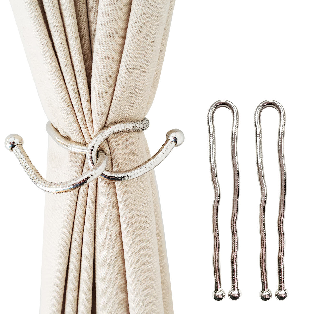 Decorative Drapes Curtain Twist Tiebacks